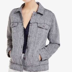 Women's Gray Denim Jacket